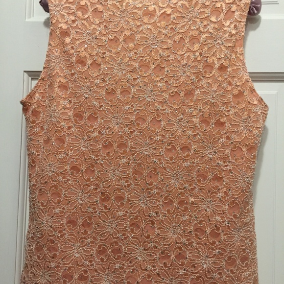 Brittany Black sequined tank top - Picture 2 of 4